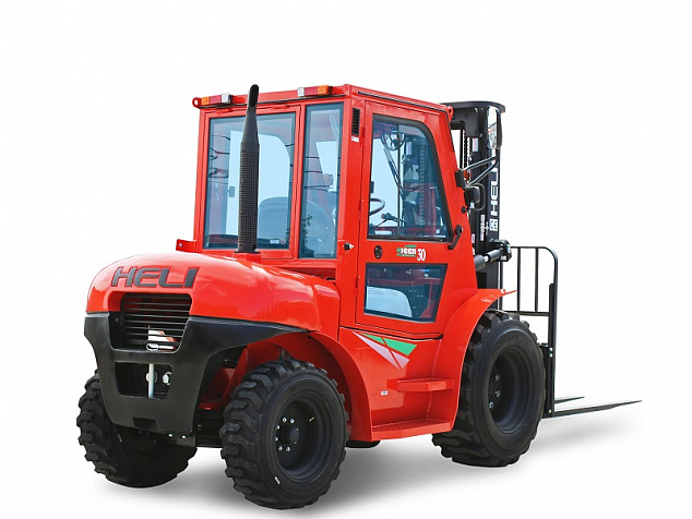 Дизельный погрузчик повышенной проходимости HELI CPCD30
